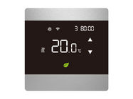 Intelligent LCD Touch Screen Thermostat / Digital Wall Thermostat CE Certification with Anti-flammable PC