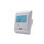 Indoor Manual Heated Floor Thermostat Energy Saving With LCD Screen