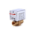 Electric Motor Motorized Zone Valve 50/60HZ For FCU Chilled Water