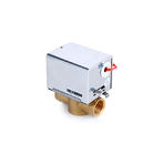 Electric Motor Motorized Zone Valve 50/60HZ For FCU Chilled Water