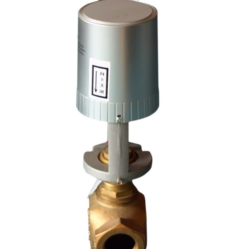 2 / 3 Way Steam Control Valves With Electric Actuators , Motorized Modulating Valve