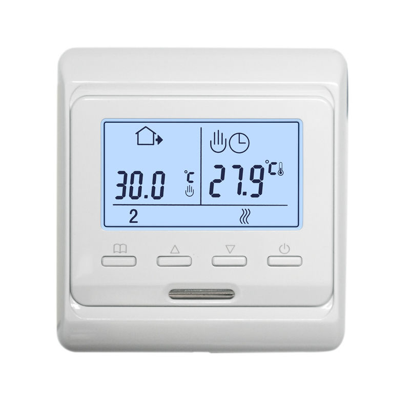 Professional Electric Radiant Heat Thermostat HVAC Systems With LCD Screen