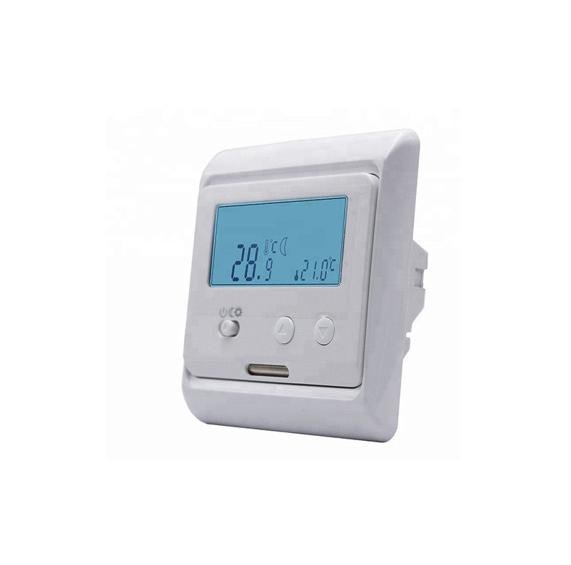 Smart Digital Heated Floor Thermostat NTC Sensor 220V - 240V With LCD Screen