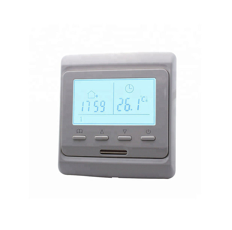 Electric Radiant Heated Floor Thermostat With Keys And LCD Screen High Performance