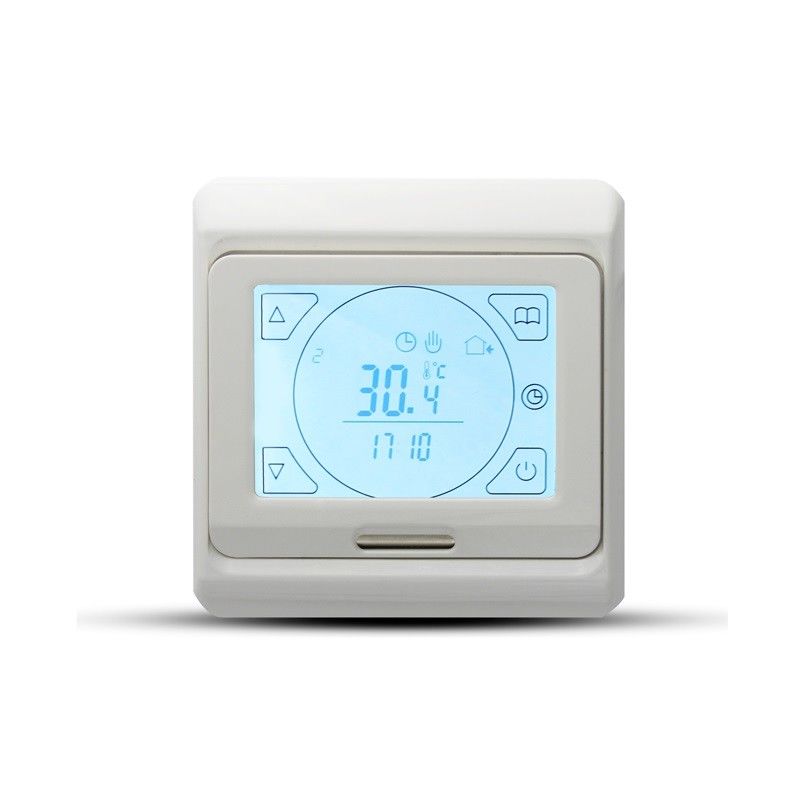 LCD Floor Heating Thermostat 16A Touch Screen Programmable Temperature Controller