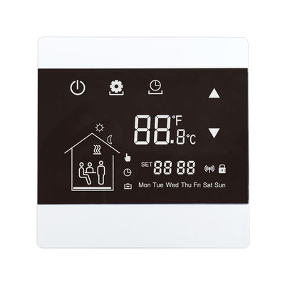 China Touch Screen Underfloor Heating Room Thermostat supplier