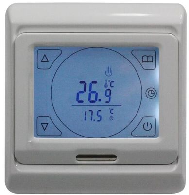 50/60Hz Touch Screen Thermostat , Mechanical Programmable Thermostat