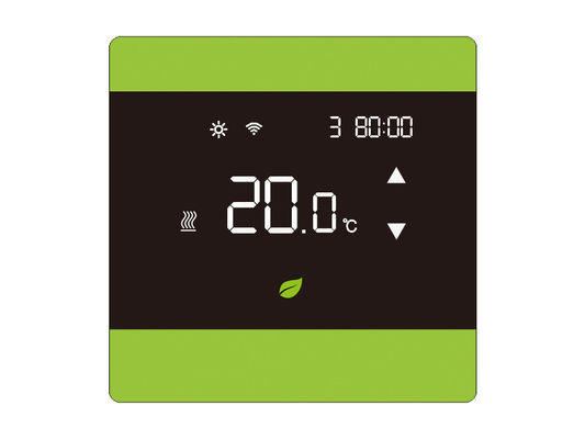 LCD Touch Screen Heating Thermostat NTC Sensor With Setting Range 5-35℃