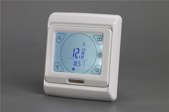 50/60Hz Touch Screen Thermostat , Mechanical Programmable Thermostat