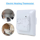 Smarts 230v Thermostat For Floor Heating System / Wireless Underfloor Heating Thermostat
