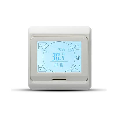 16A Weekly Programmable Heated Floor Thermostat With Anti - Flammable PC