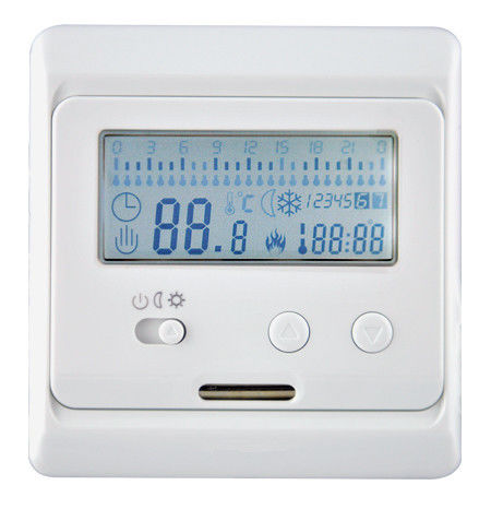 IP20 Heated Floor Thermostat , Floor Digital Easy Heat Thermostat Replacement