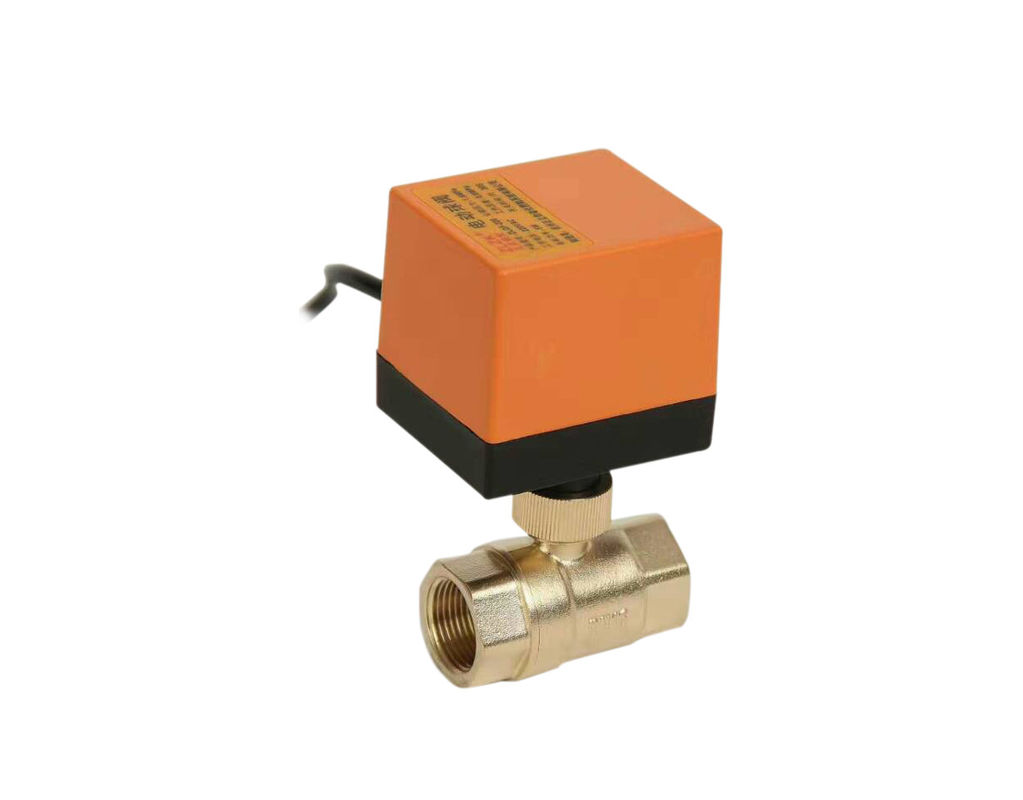 Two Way Brass Motor Operated Ball Valve 230VAC 50Hz OEMN ODM Service