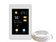 IP20 Touch Screen Underfloor Heating Thermostat 85-265V For Home , CE Standard supplier