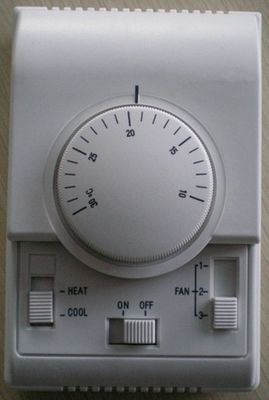 Indoor Fan Coil Unit Thermostat Mechanical Room Thermostat CE Approval